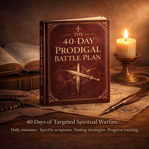 Bonus #4: The 40-Day Prodigal Battle Plan (Structured daily warfare guide)
